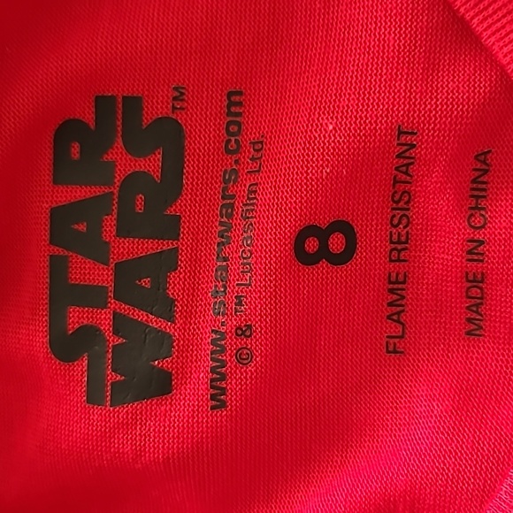 JAMMIES FOR FAMILIES GIRLS 2 PIECE STAR WARS GROGU PAJAMA SET SIZE 8 - Picture 7 of 14